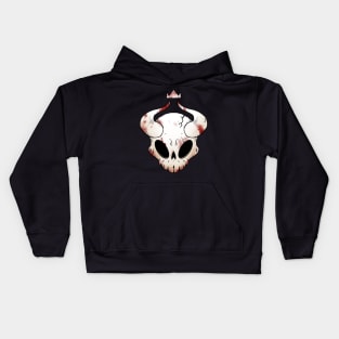 Bloody Skull king Kids Hoodie